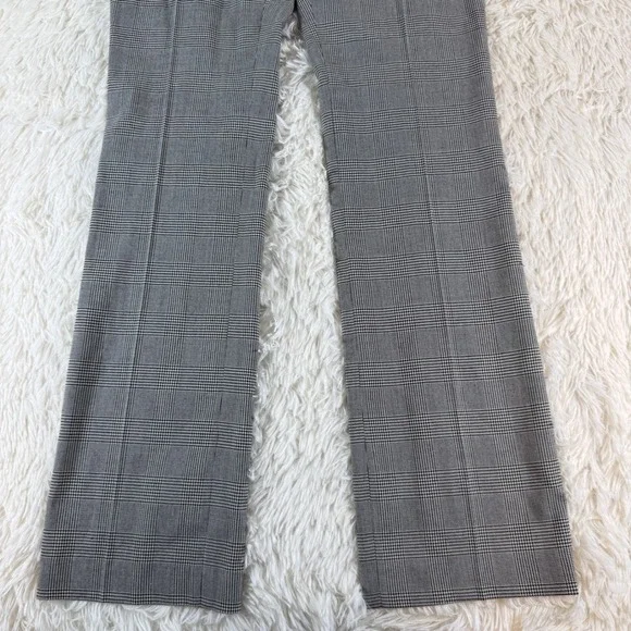 Anne Klein The Executive Boot Cut Houndstooth Plaid Dress Pants Women Size 8 New - Picture 15 of 15